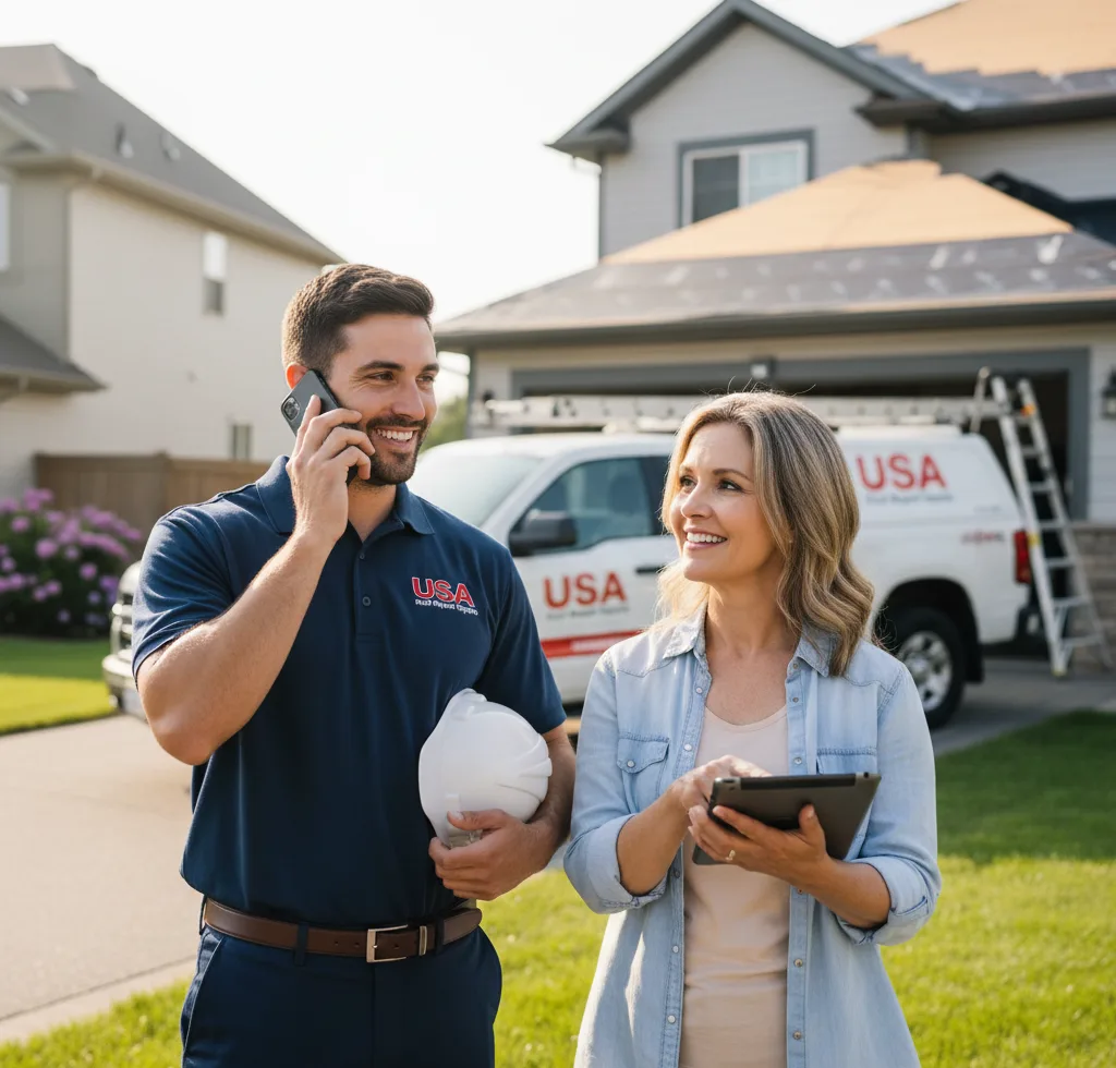USA Roof Repair Experts customer support in Cheltenham
